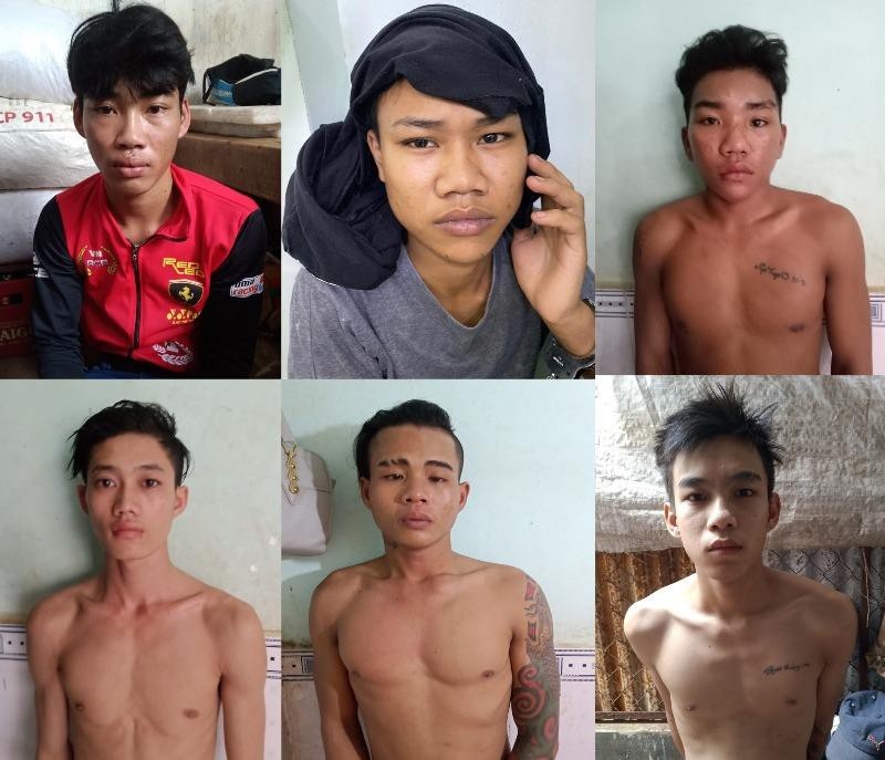 6 thanh niên làng Đại học quốc gia tp, vụ bắt nhóm cướp, hiếp dâm tại làng Đại học