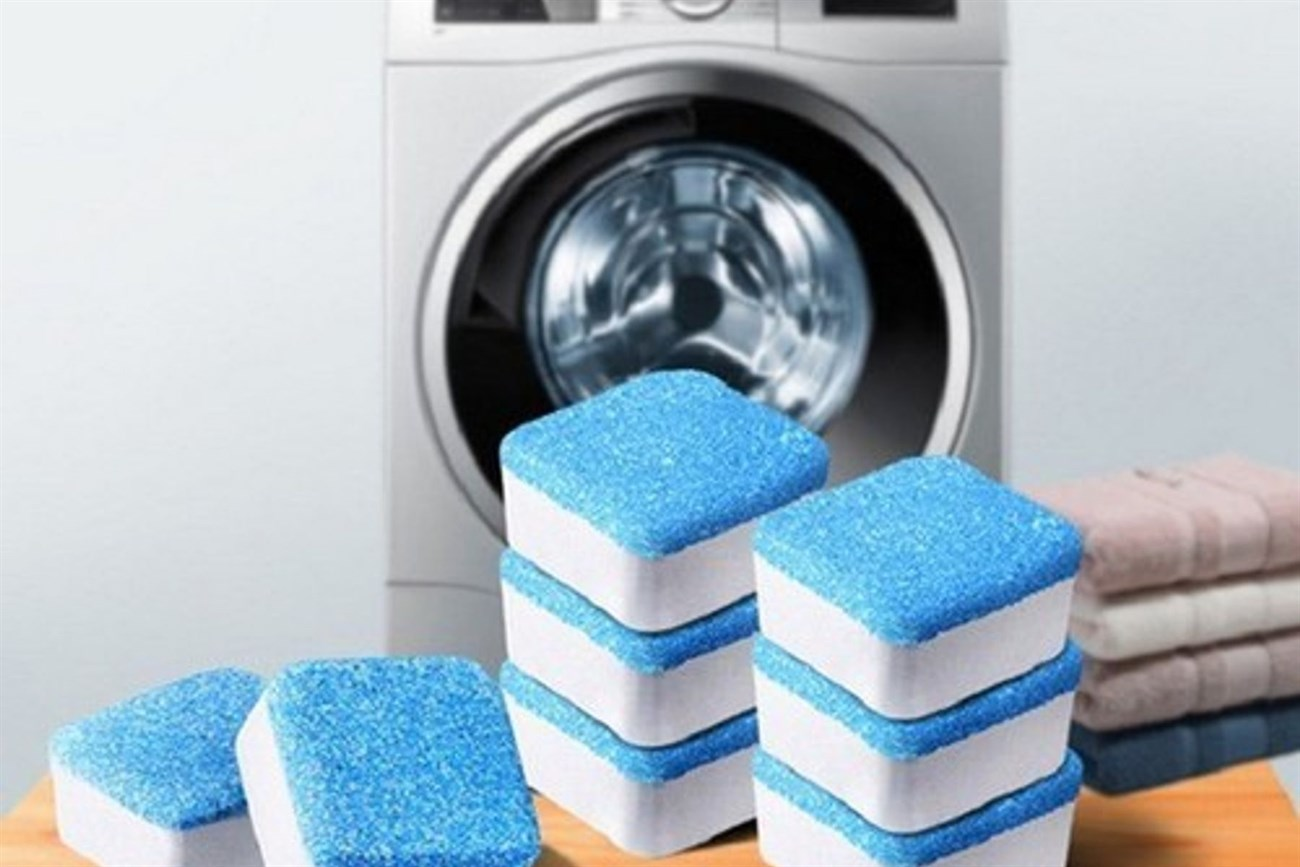 Hướng dẫn cách vệ sinh máy giặt cửa ngang bằng viên tẩy máy giặt tiện lợi