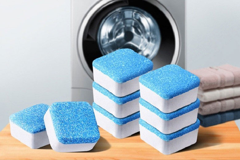 Cách vệ sinh máy giặt electrolux bằng viên tẩy