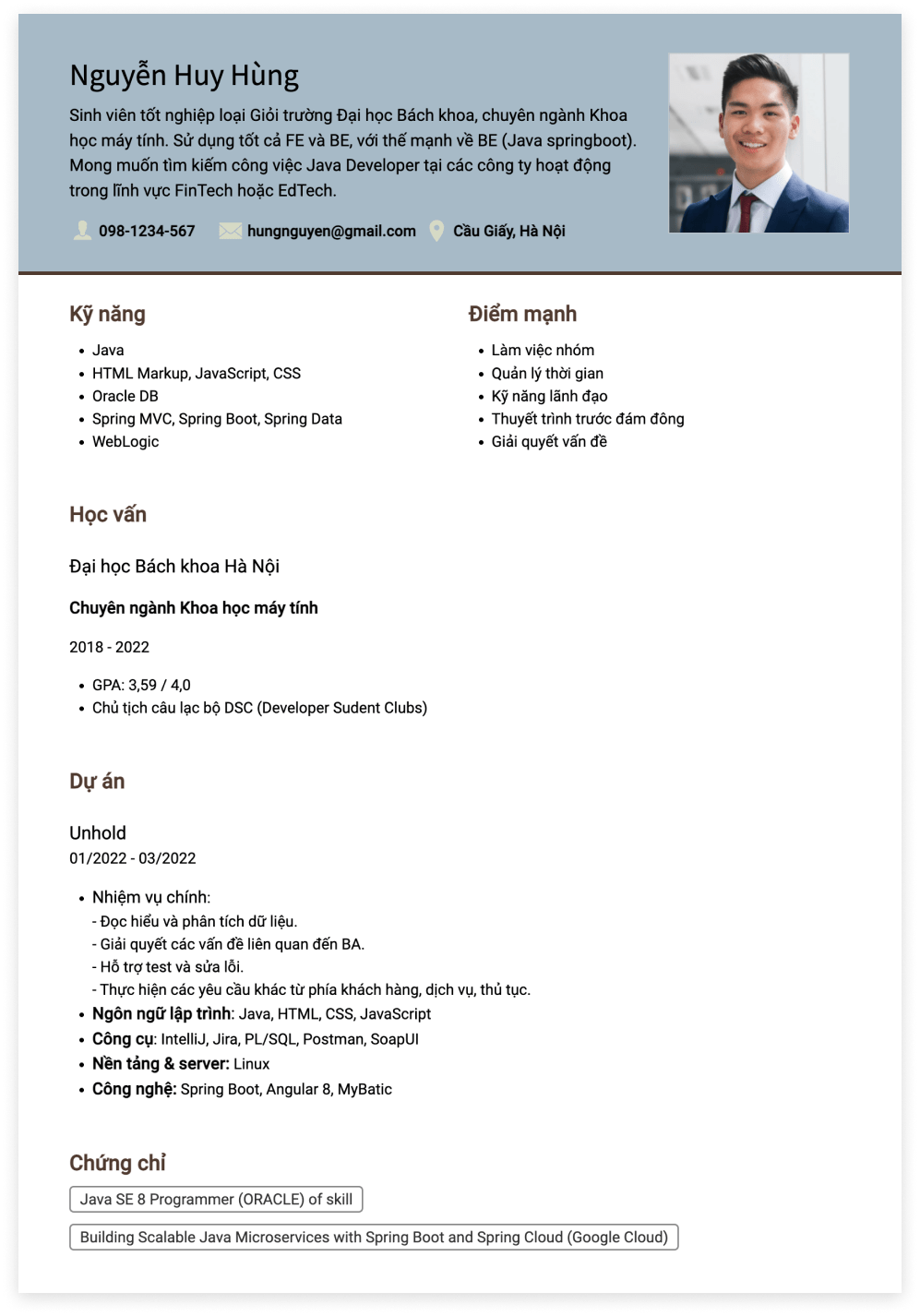 Tổng hợp những mẫu cv xin việc sinh viên mới ra trường, mẫu cv tiếng anh cho sinh viên mới ra trường