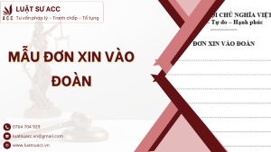 Mẫu đơn xin vào đoàn thanh niên, vai trò và trách nhiệm của đoàn thanh niên là gì