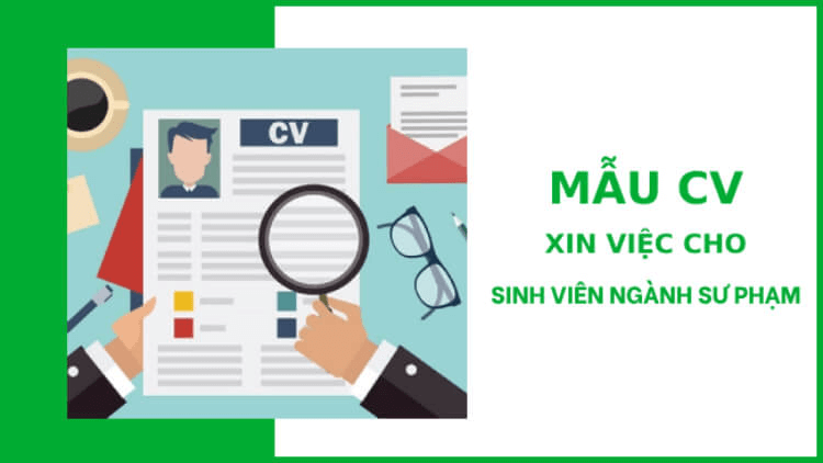Mẫu đơn xin việc cho sinh viên sư phạm, just a moment
