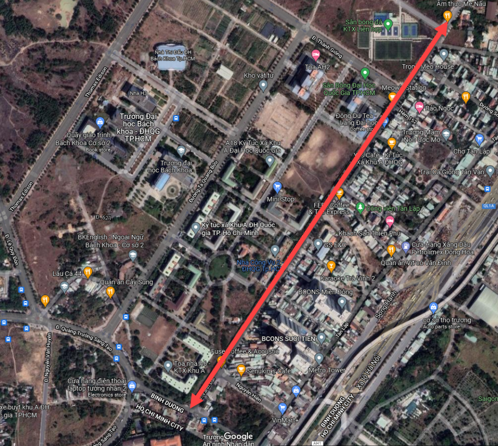 Danh sách top 6 quán ăn sinh viên làng đại học, ăn uống shopping giải trí làng đại học