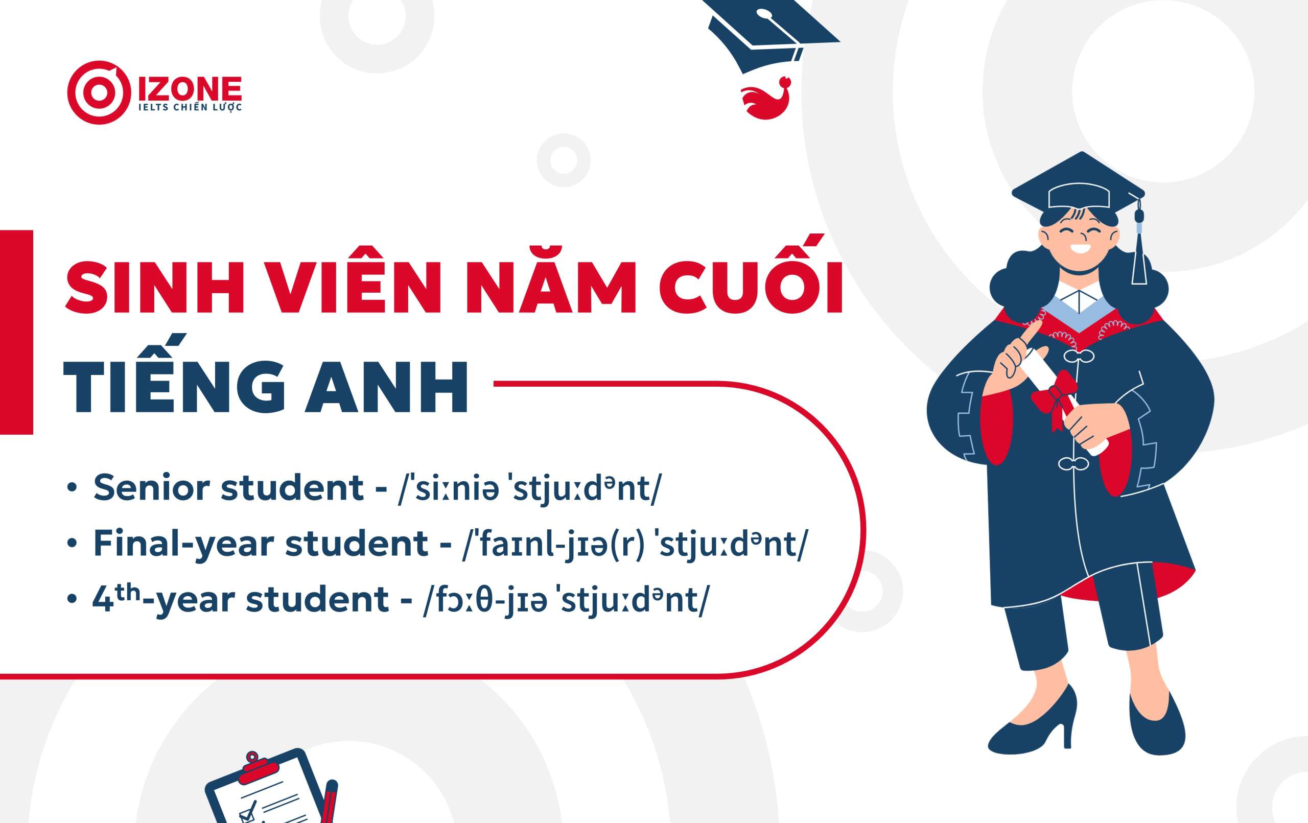 Sinh viên năm hai tiếng anh là gì ? từ vựng & ví dụ chi tiết