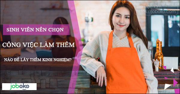 Sinh viên nên làm ngành gì, sinh viên nên làm thêm việc gì