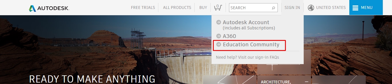 Tạo tài khoản sinh viên autodesk sinh viên education miễn phí