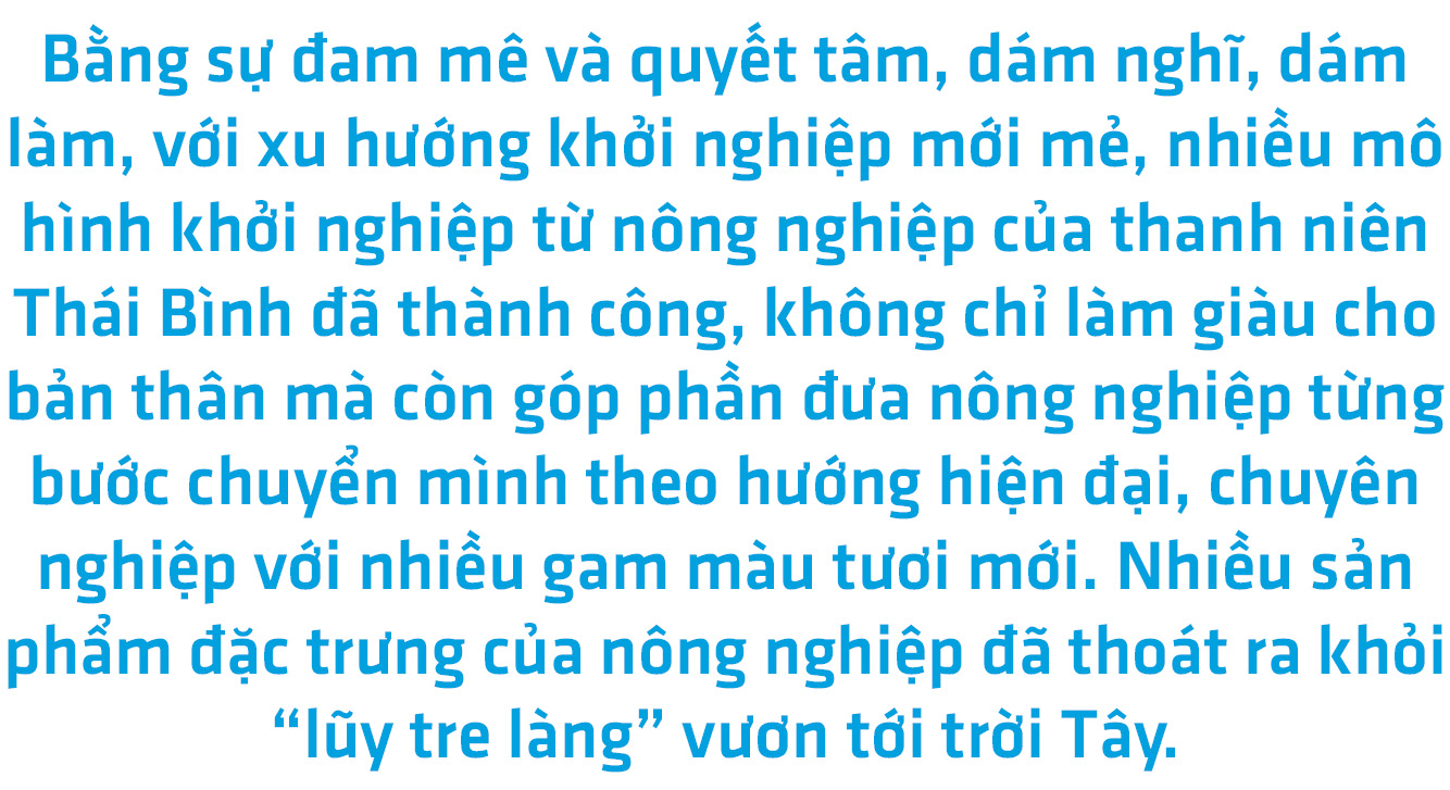Thanh niên làm giàu từ nông nghiệp, làm giàu từ nông nghiệp