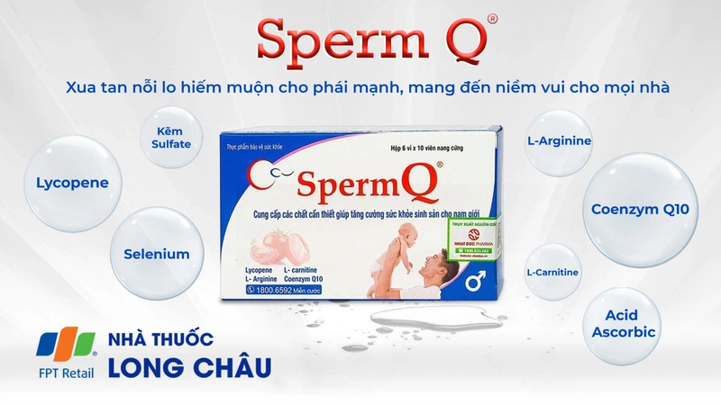 Viên uống hỗ trợ sinh sản cho nam, fertilaid for men